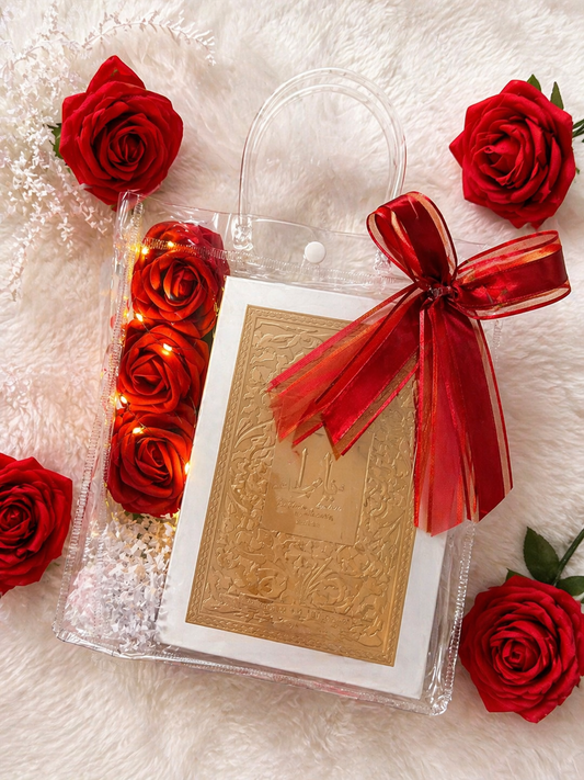 Caja de Regalo Rosa Premium – Detalle Elegante con Fragancia